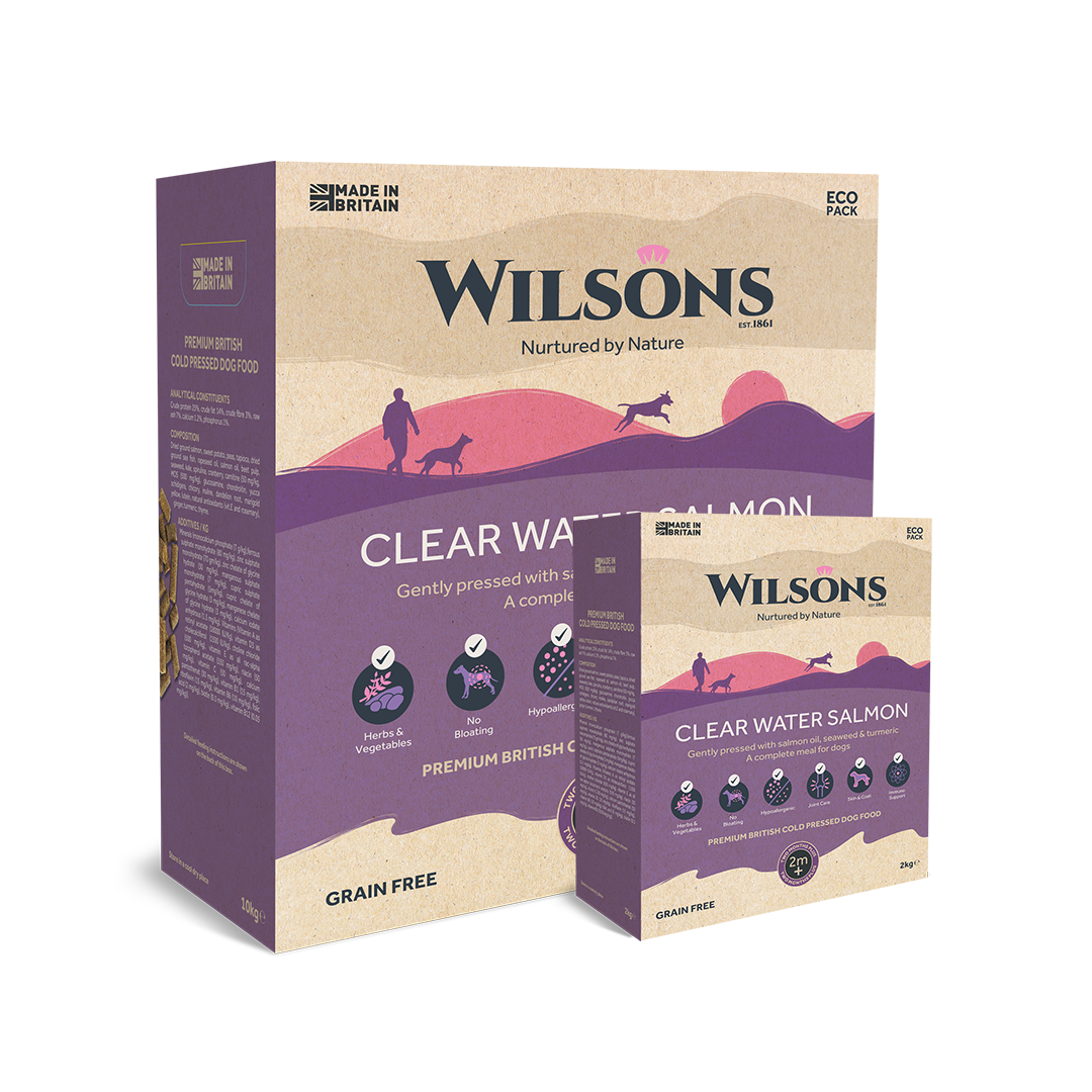 Wilsons Clear Water Salmon Premium British Cold Pressed Dog Food